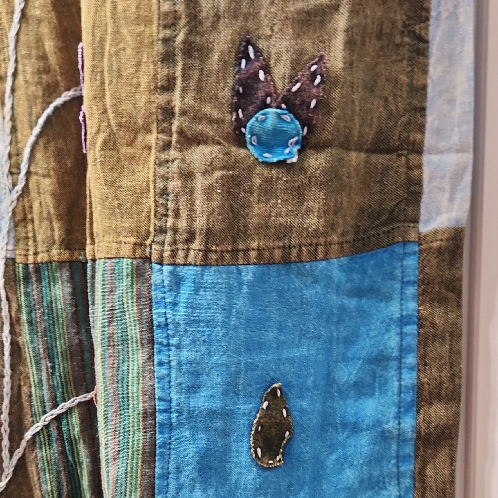 Rising International Multicolor Patchwork Jumpsui… - image 8